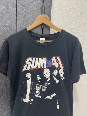 Sum 41 band rock classic short sleeve black shirt KV26316