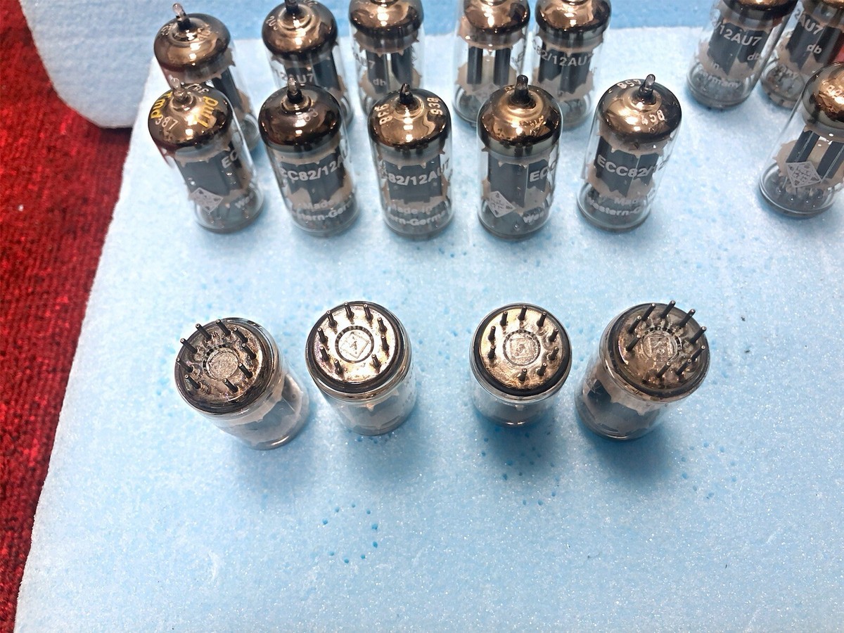 Telefunken ECC82 12AU7 Diamond Bottom NOS NIB One Pair | eBay