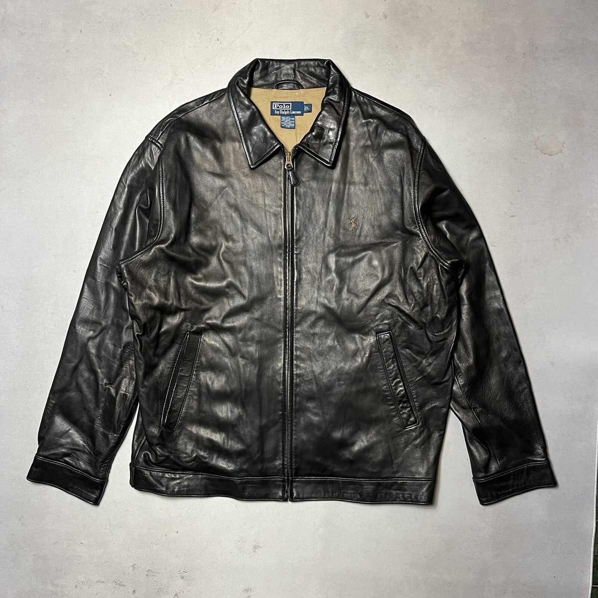Vintage 90s Polo Ralph Lauren Genuine Soft Leather Driving Vintage 90s Polo Ralph Lauren Genuine Soft Leather Driving