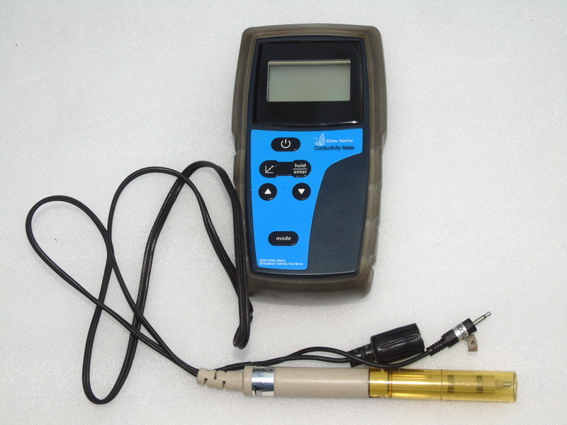 DREW MARINE DIGITAL CONDUCTIVITY METER SN.710630 CALIBRATION PROBE eBay