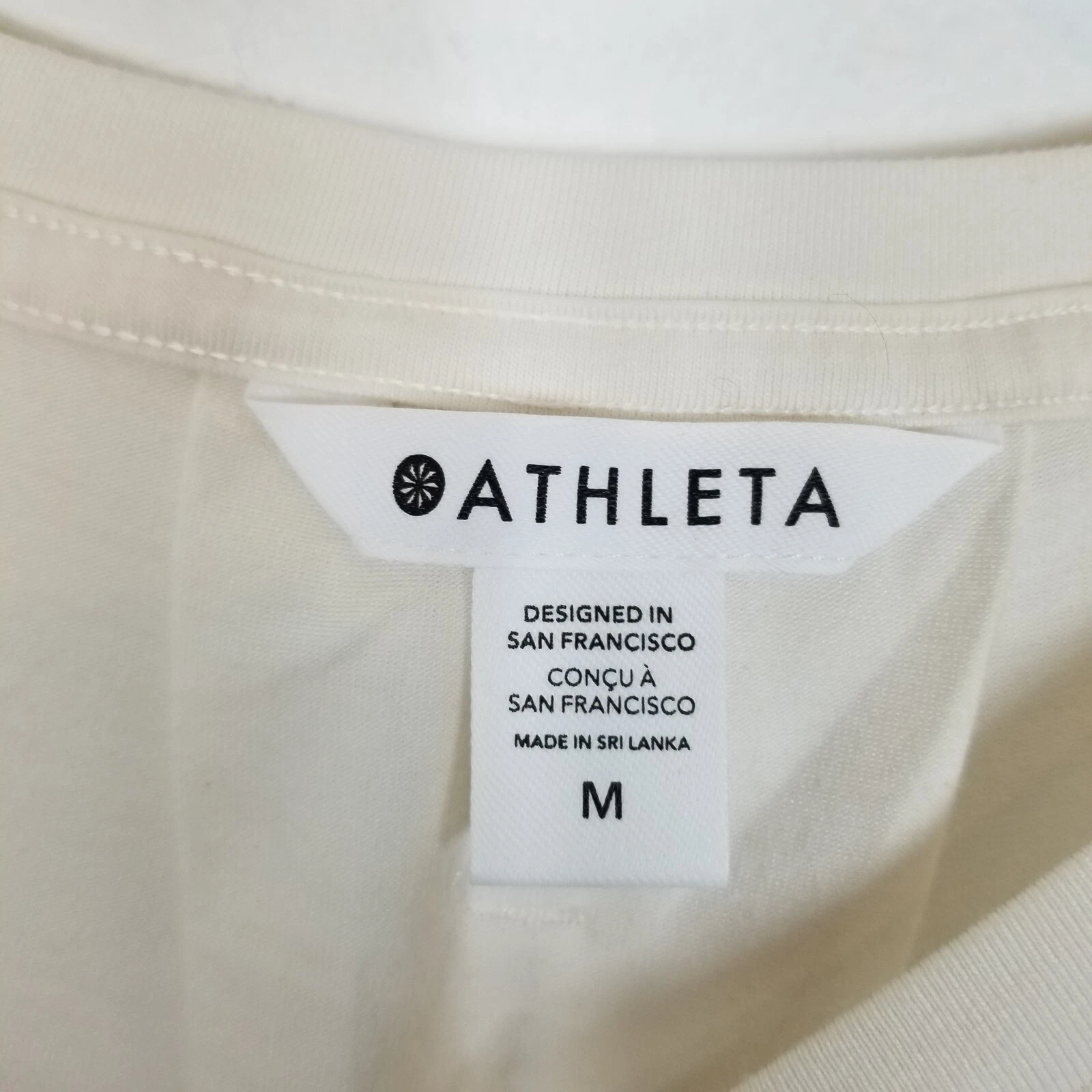 athleta elemental long sleeve pullover athletic shirt