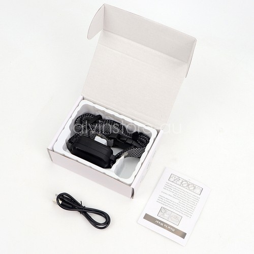 Auto Anti Bark Dog Collar Rechargeable Stop Barking Non-Shock Humane Waterproof - Picture 11 of 11