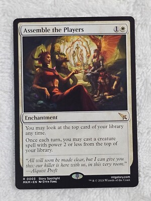 MTG Assemble the Players #3 Murders at Karlov Manor Magic Card Rare NM | eBay MTG Assemble the Players #3 Murders at Karlov Manor Magic Card Rare NM | eBay