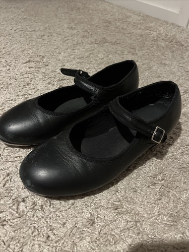 Capezio Women's Mary Jane Tele Tone Tap Shoe 7 Black - Picture 3 of 7