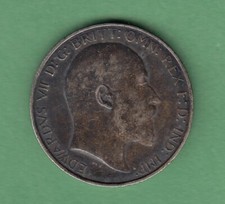 1904 Great Britain One Florin Silver Coin - VF/EF