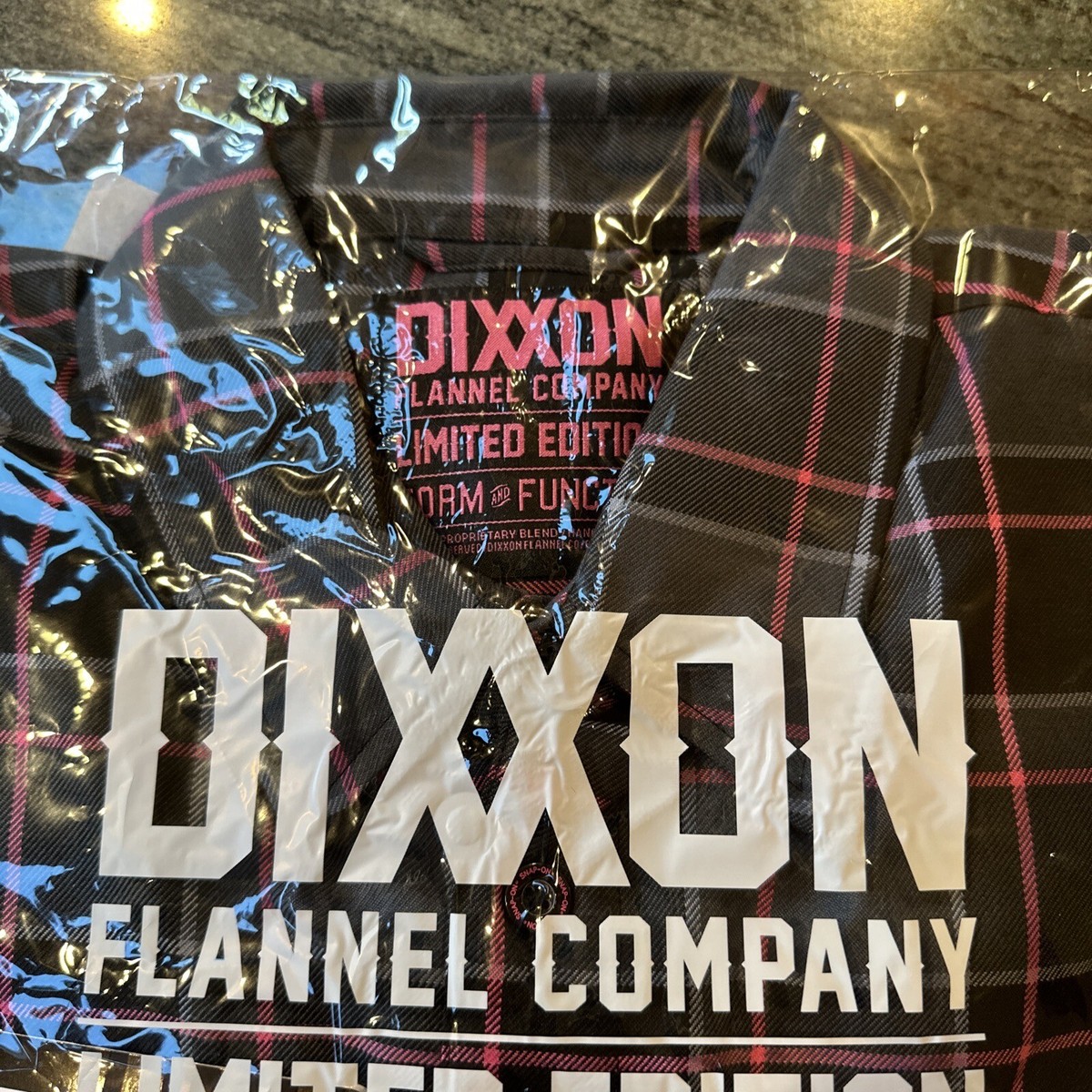 Snap-On dixxon flannel company limited edition with pink accents