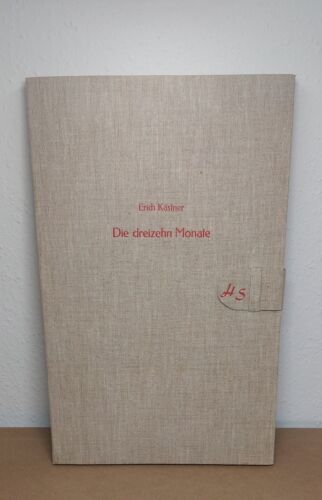 Die dreizehn Monate,Holzstiche von Karl-Georg Hirsch, abgezogen von den Original - Afbeelding 1 van 8