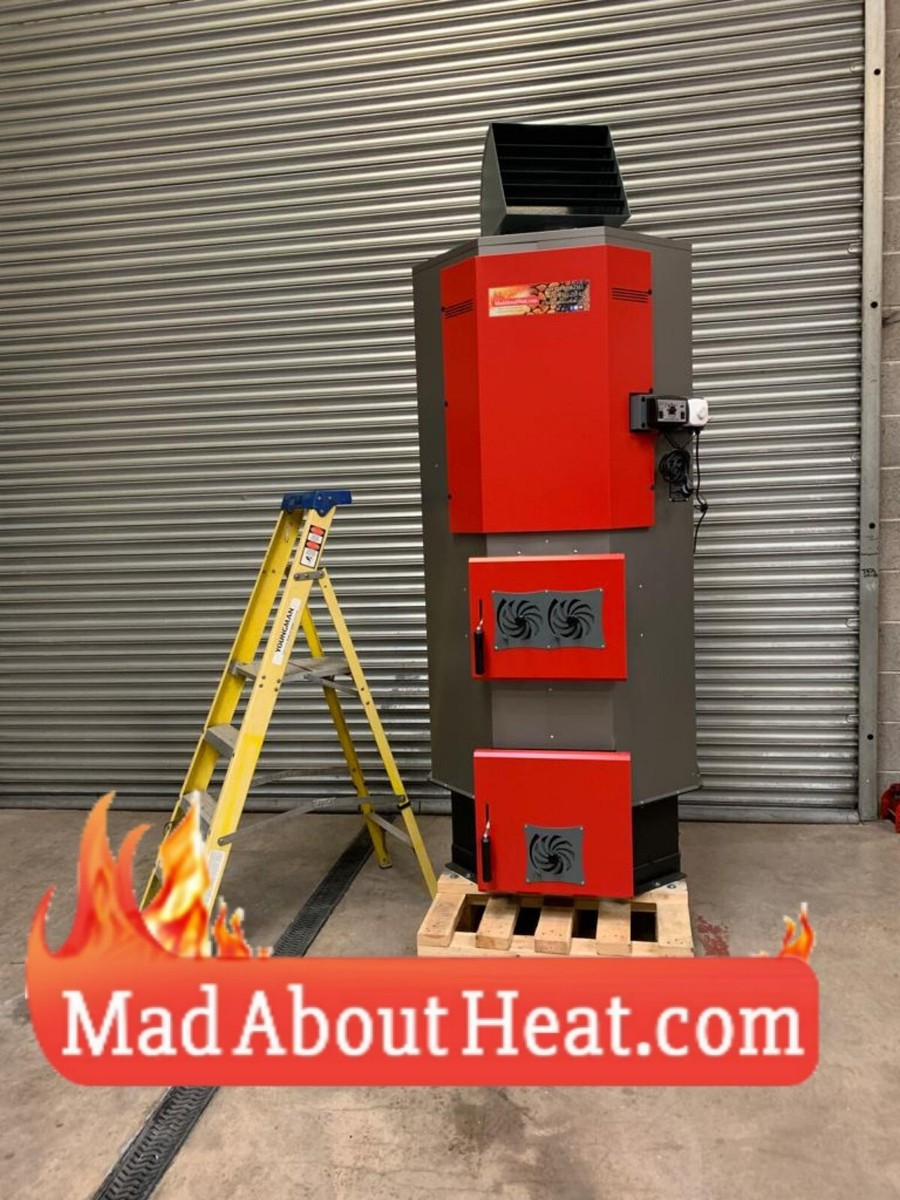 DABI 70kw Multi Fuel Hot Air Blower Space Heater Biomass Chip