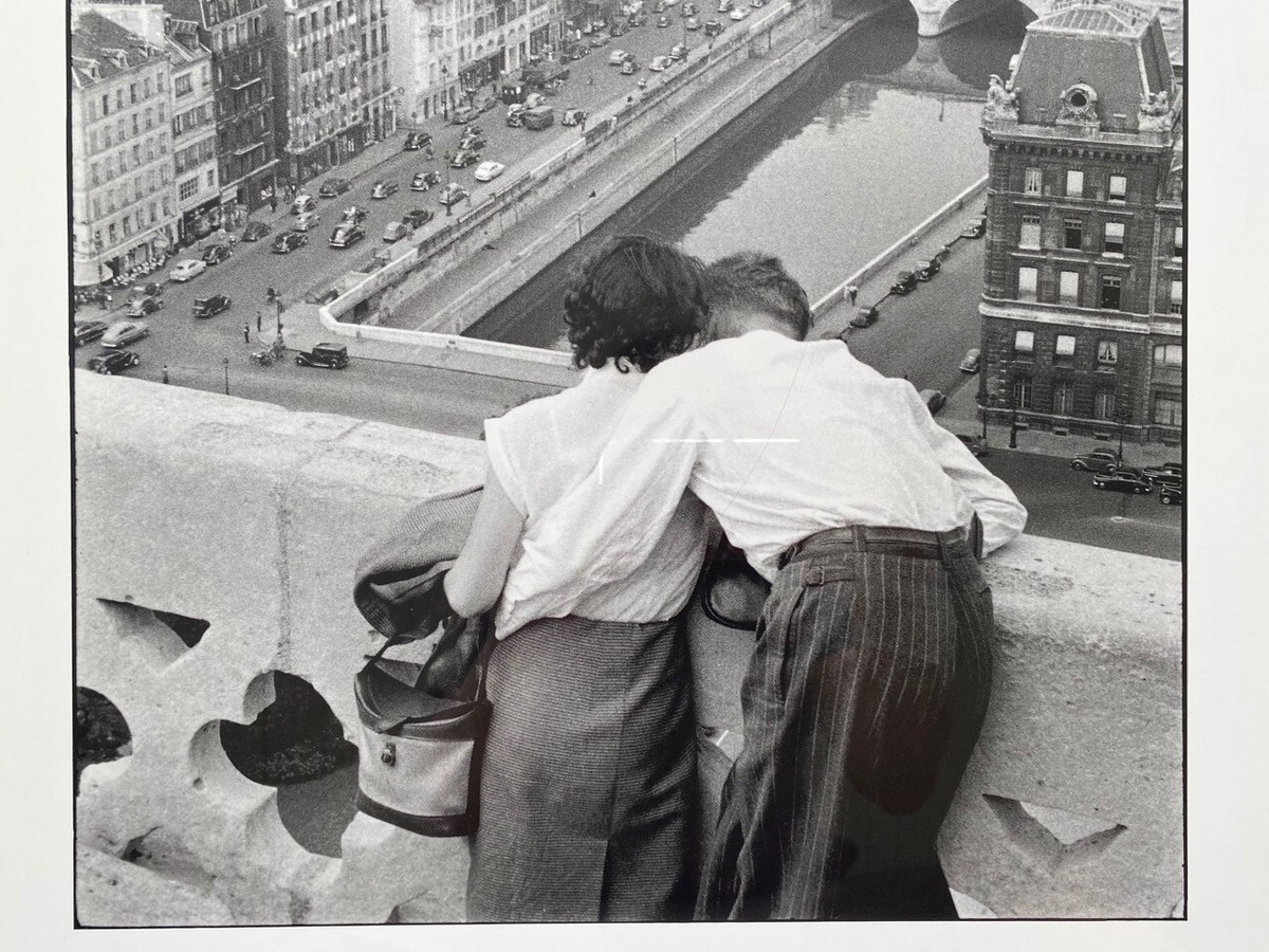 HENRI CARTIER BRESSON Paris vu de Notre-Dame Photograph Offset