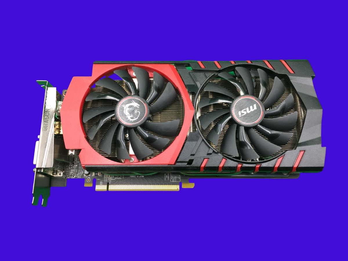 MSI NVIDIA GeForce GTX 970 (GTX 970 GAMING 4G) 4GB GDDR5, USED
