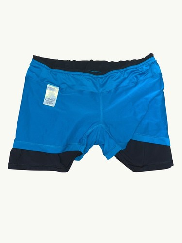 Adidas Climalite Black Blue Lightweight Athletic Skort Size Large Activewear Run - Picture 13 of 13