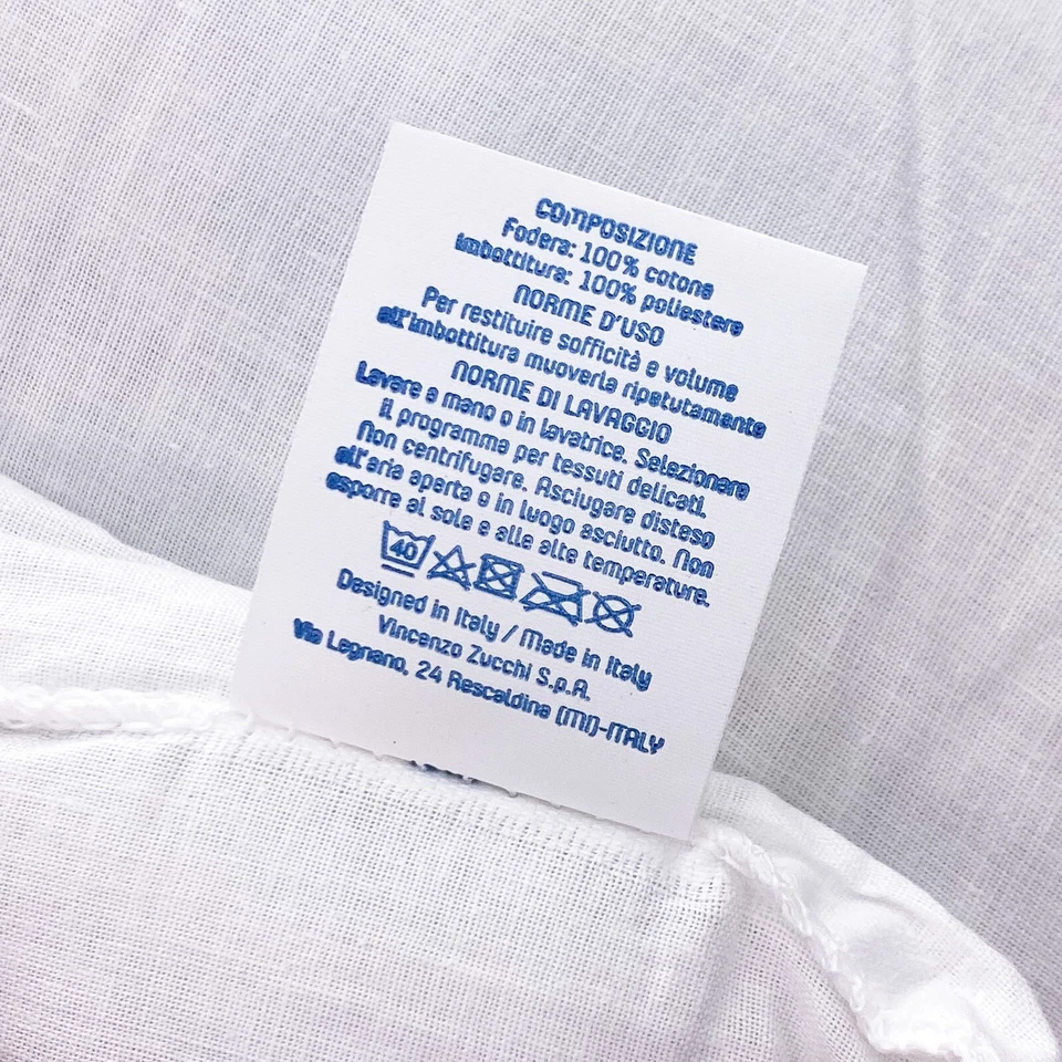 Guanciale Bassetti basso Cuscino made in italy puro cotone 500 grammi - Immagine 4 di 4