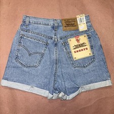 Vintage 1990 s Levis 954 Junior Shorts, Deadstock NWT Size 7
