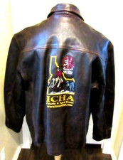 CARROLL ICHA LEATHER JACKET IDAHO HORSE PARK MENS SIZE 3XL