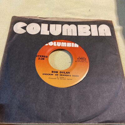 Bob Dylan 45 Knockin' on Heaven s Door