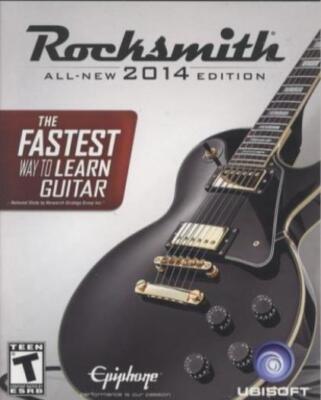 Rocksmith 2014 Edition MAC DVD musical instrument sim learn play guitar Mac OS