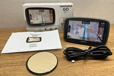 TomTom GO 50 S 5" GPS with Lifetime Map - Black (8FC5.019.00.5) EUC