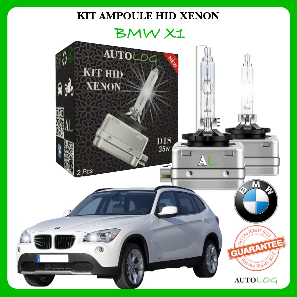 Ampoule Xénon 35W BMW Série X1 - Phare HID 6000K Blanc Pur - Éclairage Auto Échange