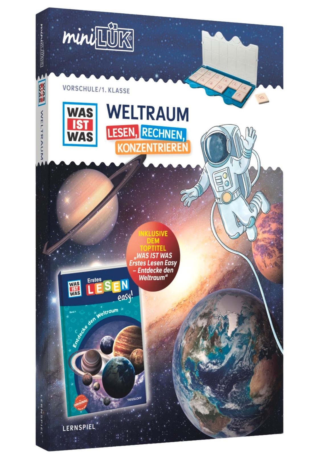 Minilük-set. Vorschule/ 1. Klasse: Was Ist Was Weltraum - Lesen,
