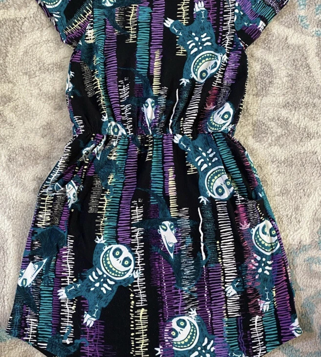 lularoe nightmare before christmas dress LulaRoe Disney Dress Jack Skellington Nightmare Before Christmas M Sleep  Shirt