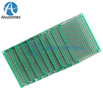 20PCS Double Side Prototype PCB Tinned Universal Breadboard 4x6cm 40mmx60mm FR4