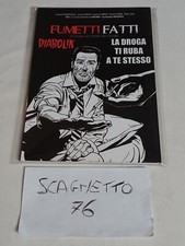 DYLAN DOG DIABOLIK E ALTRI  CATALOGO FUMETTI FATTI LA DROGA TI RUBA A TE STESSO 