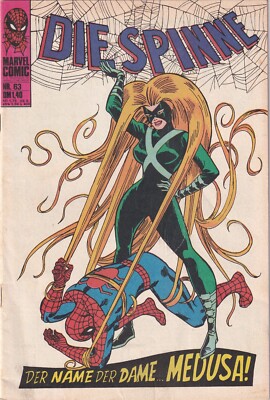 DIE SPINNE 63 - MEDUSA - STAN LEE - WILLIAMS - GERMAN AMAZING SPIDER-MAN # 62