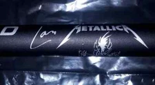 METALLICA Signature + Drawing Cool Metal Concert Collectible Memorabilia