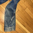 Vintage Levi’s “Big E” 1960s Type 3 Trucker Jacket #524 Med Dark Indigo Denim 38 — photo 4
