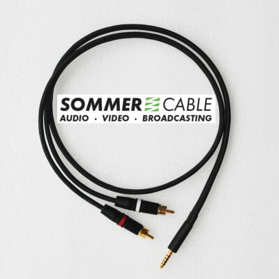 4.4mm Balanced Plug to Dual RCA Sommer Cable