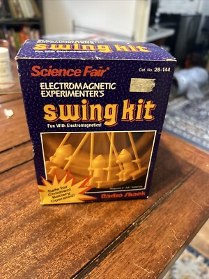Radio Shack Electromagnetic Swing Kit / Science Fair / 28-144 / 1990's / NIB