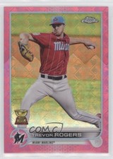 2022 Topps Chrome Logofractor Edition Pink Refractor /199 Trevor Rogers #3 0lq5