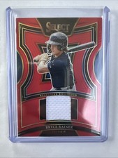 2025 Panini Select 4/99 Selective Swatches Bryce Rainer #SS-BR Red Prizm /99