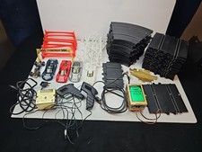 Vintage Eldon Slot Car Curved Track 1/32 Race Set 1968