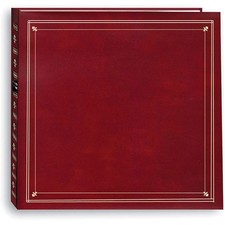 Pioneer Photo Albums MP-46 Photo Album, Burgundy Red
