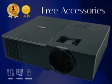 REFURBISHED Dell 1550 DLP Projector Professional 3D 3800 Lumens Full HD w/Kit 🎥