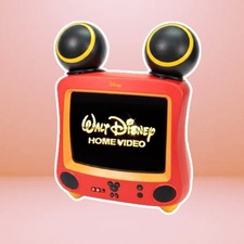Y2K Walt Disney Mickey Mouse 13  CRT TV 2003 With Ear Speakers DT1300-C      