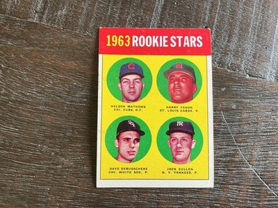 1963 Topps - Rookie Stars Nelson Mathews, Dave DeBusschere, Jack Cullen #54 1962