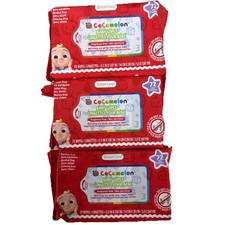 Cocomelon Fragrance Free Baby Wipes 3-pk 216ct Total