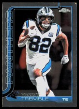 2025 Topps Chrome Tommy Tremble #44 Carolina Panthers