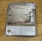 Lorraine Home Cameo Jacquard Handkerchief Valance Ivy Green 50x20”