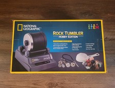 National Geographic Hobby Rock Tumbler Kit Jewelry Fastenings Educational Guide