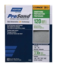 Norton 7660768172 120 Grit Aluminum Oxide Sanding Sheet