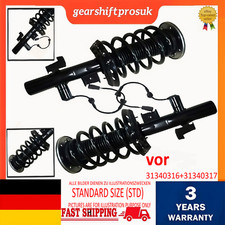 2*Vorne Stoßdämpfer für VOLVO S60 2 S80 2 V60 V70 3 XC70 2 31340316 31340317