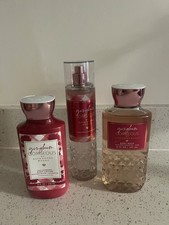 Bath Body Works Gingham Gorgeous Body Mist Shower Gel Body Lotion Set of 3