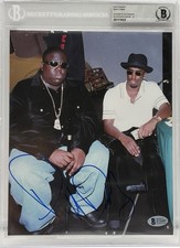 Puff Daddy Sean Combs Signed Encapsulated 8x10 Photo Autograph Grade 10 Beckett