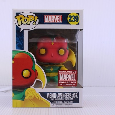 G5 Funko Pop Marvel VISION Corps Exclusive Vinyl Figure 239