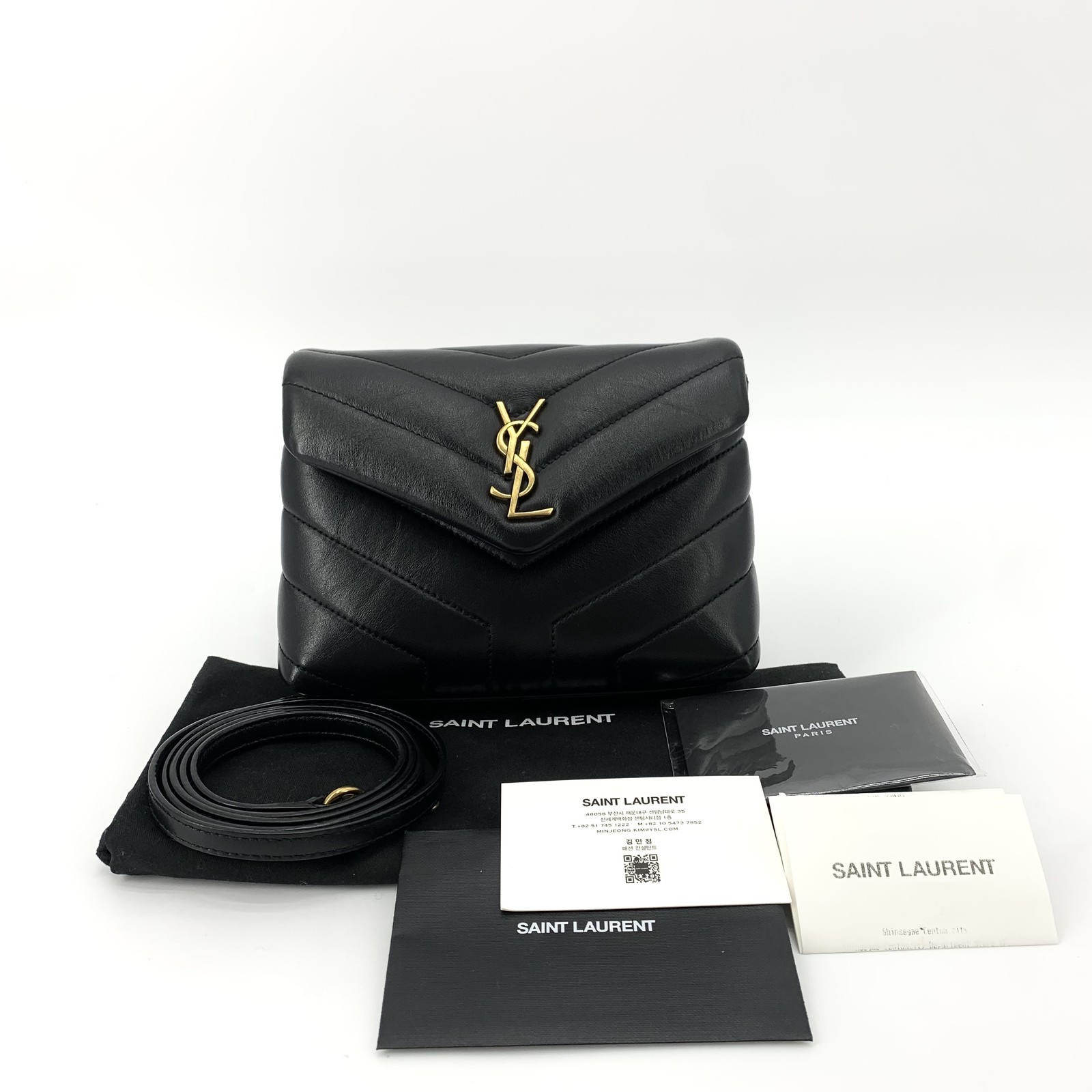 Borsa a tracolla giocattolo Saint Laurent Monogram Mini Lulu 630951 138880084