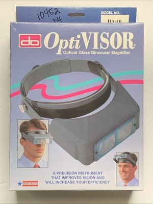 OPTIVISOR DONEGAN OPTICAL DA10 MAGNIFYING VISOR 3.5X MAGNIFICATION 4''