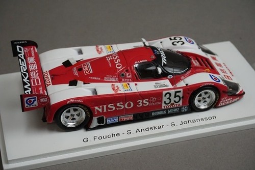 1:43 Spark S2368 Toyota 92C-V Le Mans 5th 1992 #35 model car - Picture 4 of 11